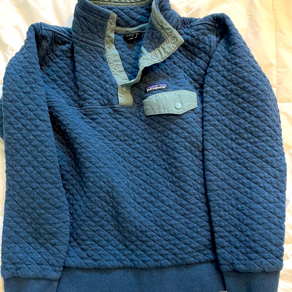 Patagonia Quilted ¼ Button Jacket